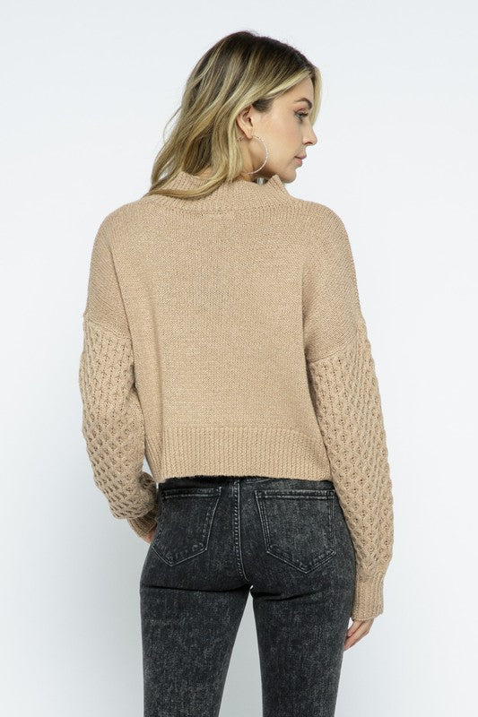 Coco Waffle Knit Sweater