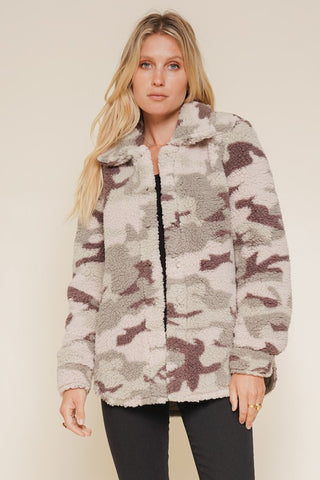 Sherpa clearance camo jacket