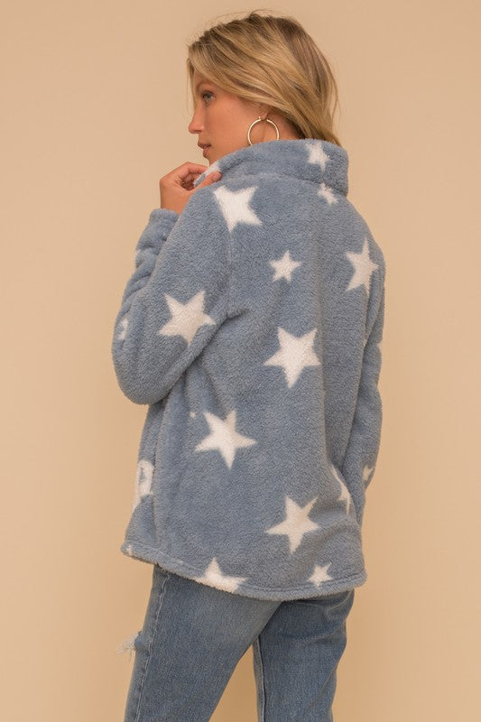 Star Fleece Pullover